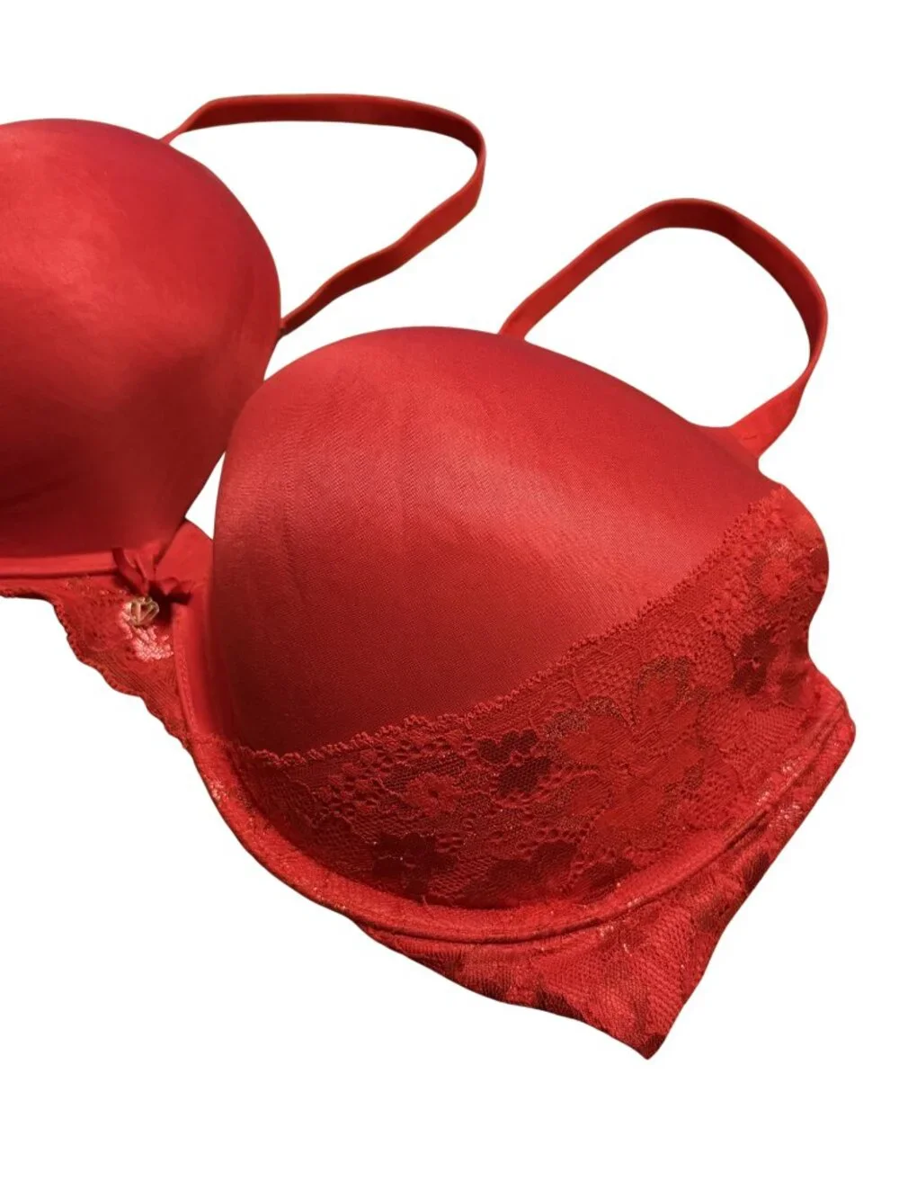 Victoria's Secret Body by Victoria Push-up Bra | Red Lace | Size 40D